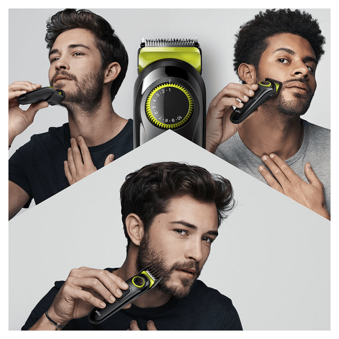 EAN 4210201281092 - Braun BeardTrimmer 81704979 depiladora para la barba Batería 20 1 cm Verde imagen 3