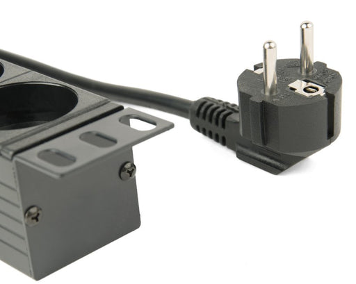 EAN 8716309117364 - Gembird EG-PDU-014 unidad de distribución de energía (PDU) 8 salidas AC 1U Negro imagen 2