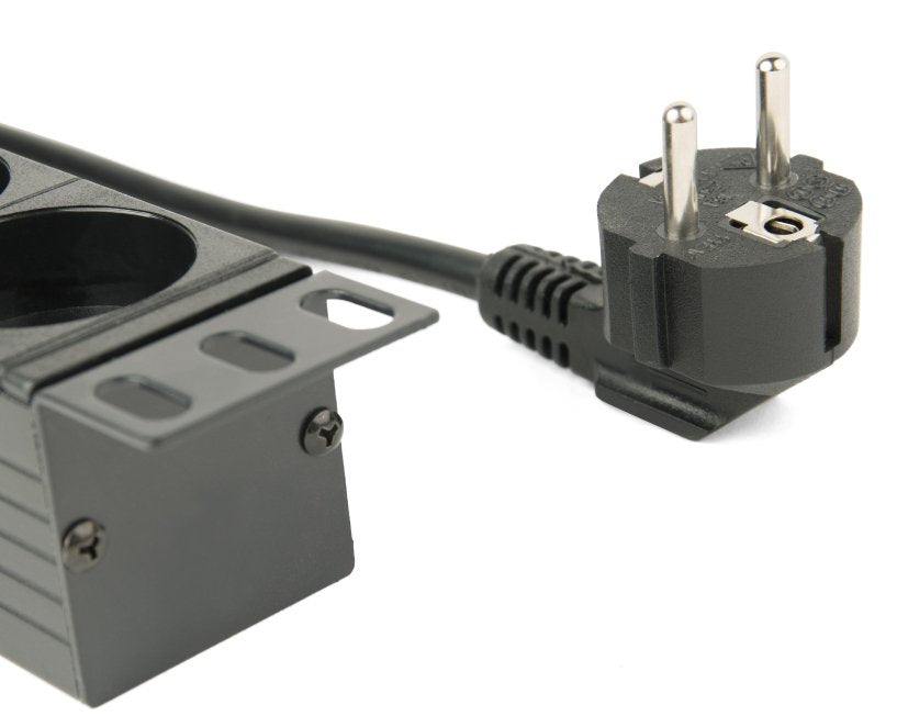 EAN 8716309117364 - Gembird EG-PDU-014 unidad de distribución de energía (PDU) 8 salidas AC 1U Negro imagen 2