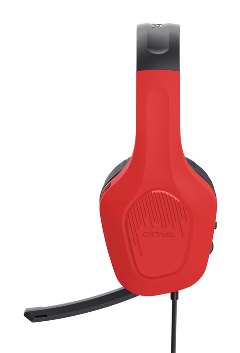 EAN 8713439254235 - Trust GXT 416S Zirox Auriculares Alámbrico Diadema Juego Negro, Cian, Rojo imagen 6