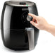 EAN 8432406730014 - Black & Decker BXAF2500E freidora Sencillo 2,5 L Independiente 1500 W Freidora de aire caliente Negro imagen 2