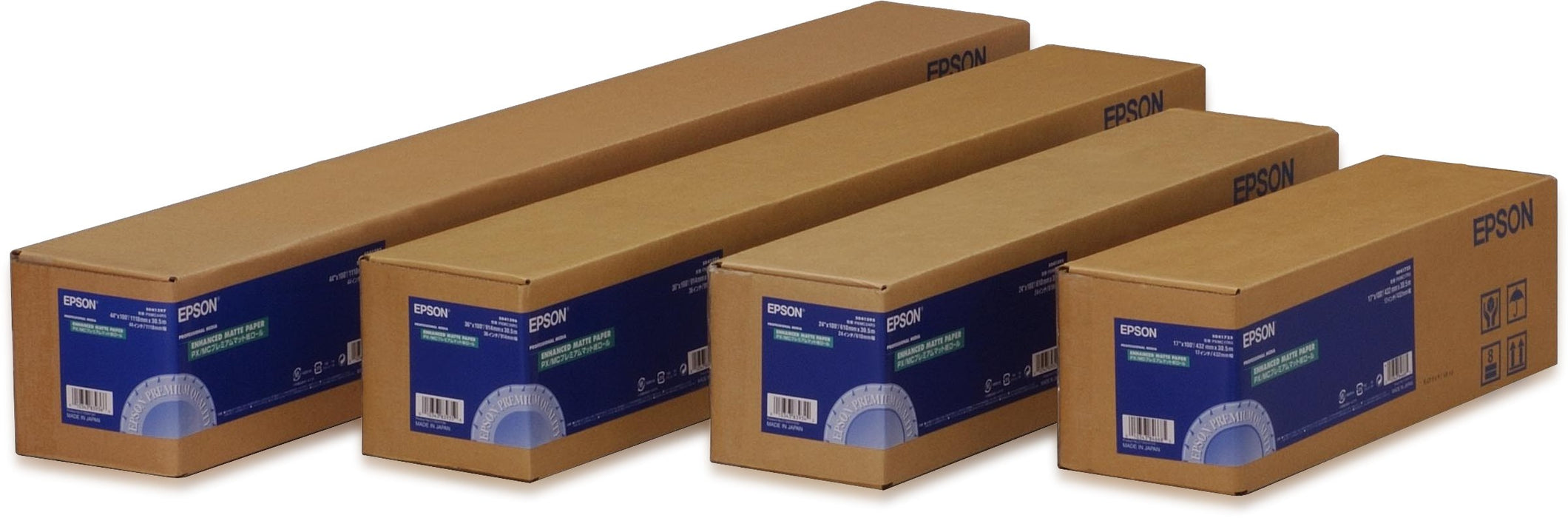 EAN 0010343846685 - Epson Enhanced Paper Roll, 17" x 30.5 m, 189g/m² formato grande Mate imagen 1