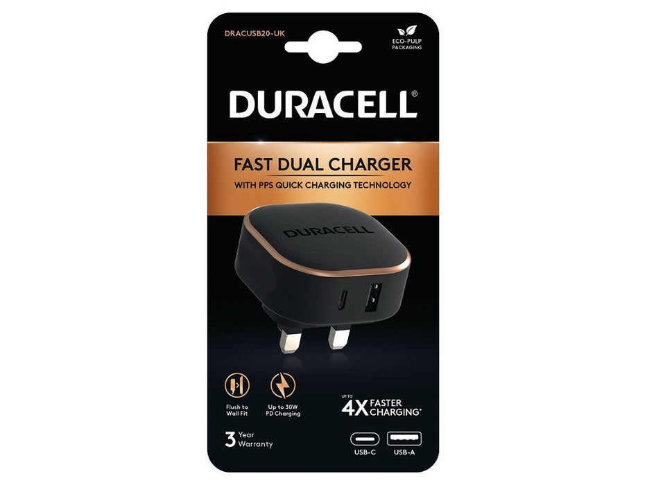EAN 5056304311521 - Duracell DRACUSB20-UK cargador de dispositivo móvil Negro imagen 2
