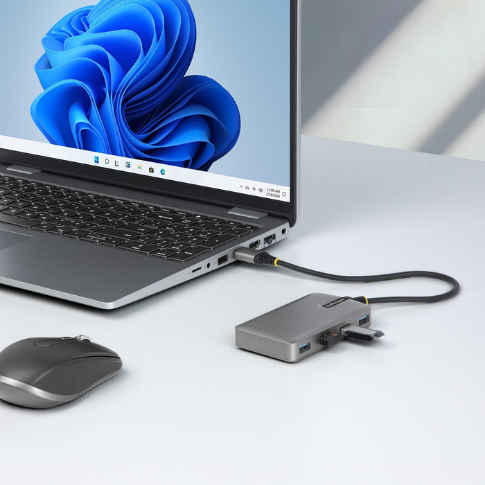 EAN 65030906227 - StarTech.com 5G4AC-USB-A-HUB hub de interfaz USB 3.2 Gen 1 (3.1 Gen 1) Type-A 5000 Mbit/s Gris imagen 3