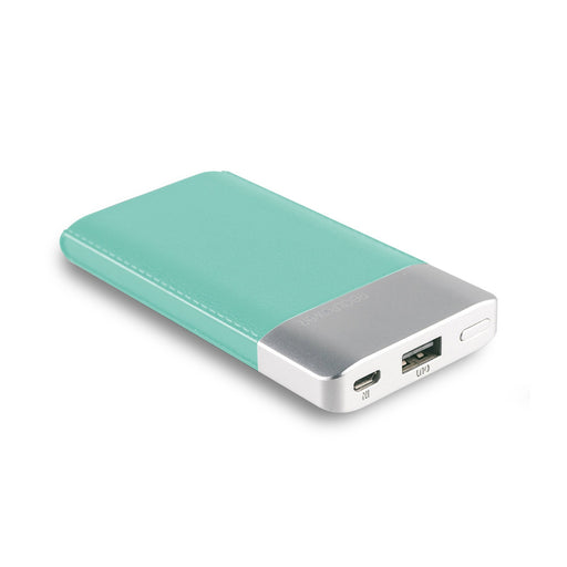 EAN 4040895005816 - RealPower PB-4000 Fashion Polímero de litio 4000 mAh Azul, Plata imagen 1