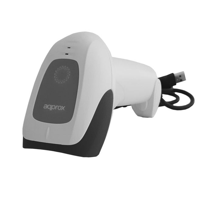 EAN 8435099530589 - Approx APPLS11ASWH lector de código de barras Lector de códigos de barras portátil 1D Blanco imagen 2
