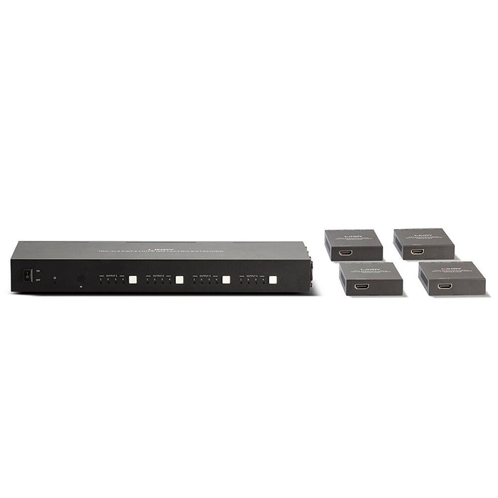 EAN 4002888383288 - Lindy 38328 extensor audio/video Transmisor y receptor de señales AV Negro imagen 3