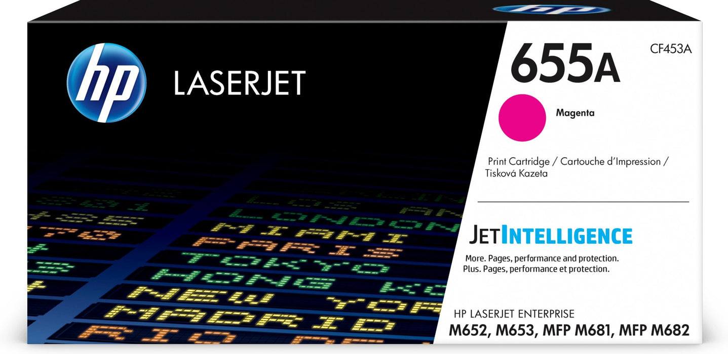EAN 0889894325440 - HP 655A Magenta Original LaserJet Toner Cartridge cartucho de tóner 1 pieza(s) imagen 1