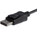 EAN 0065030880350 - StarTech.com CDP2DP146B adaptador de cable de vídeo 1,8 m USB Tipo C DisplayPort Negro imagen 3