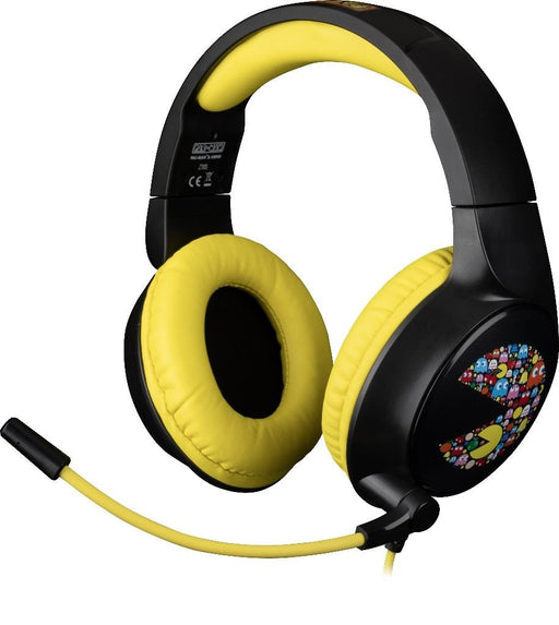 EAN 3328170002950 - Konix PacMan Auriculares Alámbrico Diadema Juego USB tipo A Negro, Amarillo imagen 1