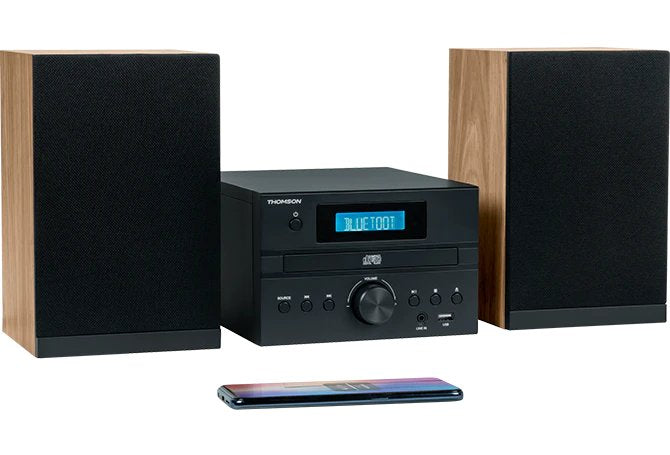 EAN 3499550389036 - Thomson MIC122BT Microcadena de música para uso doméstico 10 W Negro, Plata imagen 2