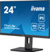 EAN 4948570122578 - iiyama XUB2492HSU-B6 pantalla para PC 60,5 cm (23.8") 1920 x 1080 Pixeles Full HD LED Negro imagen 4