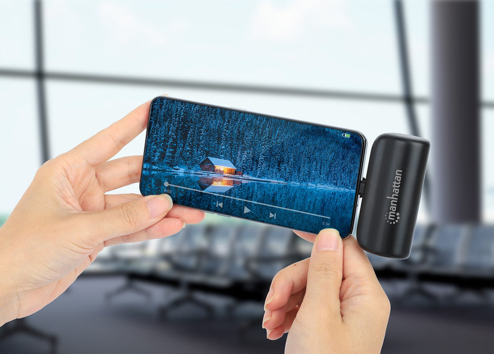 EAN 0766623102636 - Manhattan 102636 batería externa Ión de litio 5000 mAh Negro imagen 10