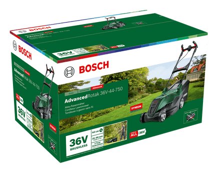 EAN 4059952658063 - Bosch AdvancedRotak Cortacésped de empuje a gasolina Batería Verde imagen 10