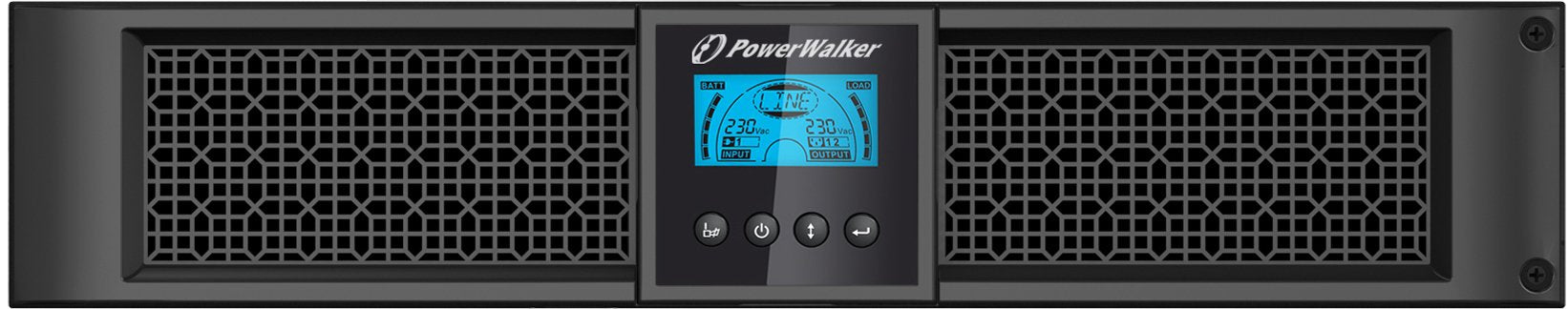 EAN 4260074974409 - PowerWalker VFI 1500RT LCD sistema de alimentación ininterrumpida (UPS) 1,5 kVA 1350 W 8 salidas AC imagen 2