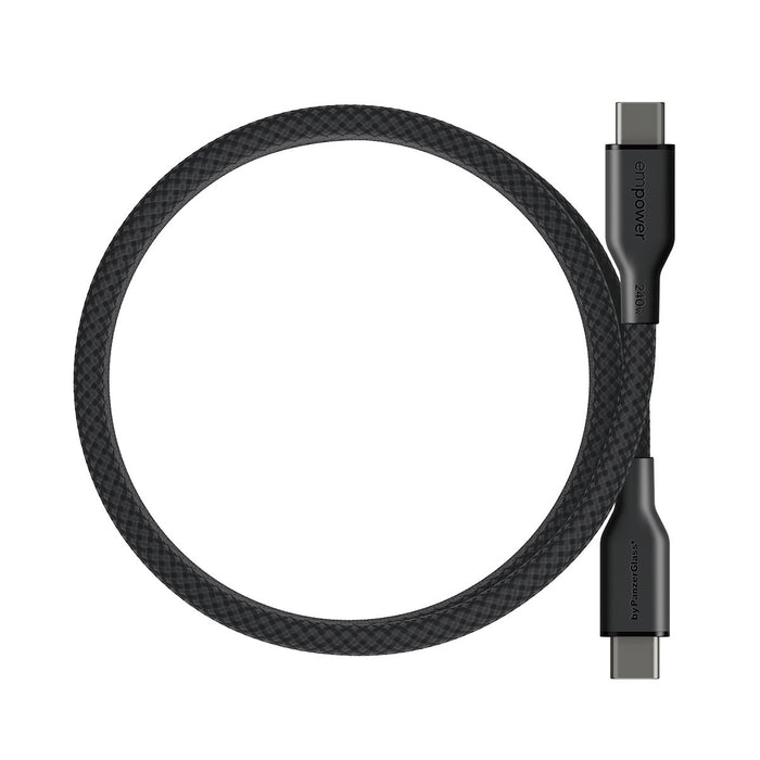 EAN 5715685027697 - PanzerGlass empower by ® Magnetic 240W USB-C to USB-C Cable | USB 2.0 | 1.5M | Space Black Protector de p imagen 4