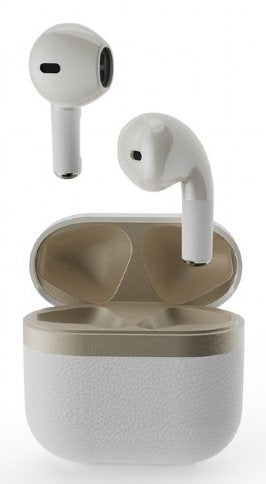 EAN 8716309131995 - Gembird TWS-02-W auricular y casco Auriculares Inalámbrico Dentro de oído Llamadas/Música Bluetooth Oro,  imagen 2