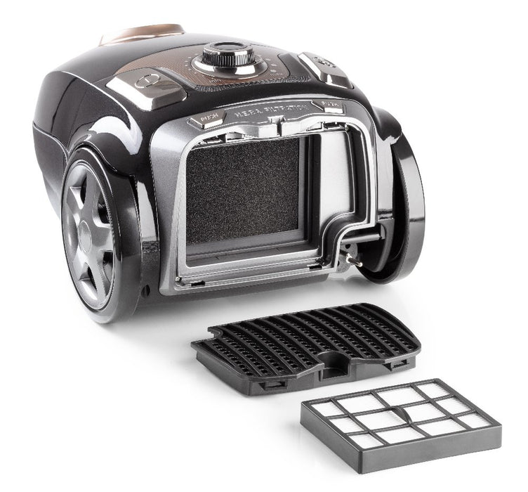 EAN 5608475015403 - Haeger VC-75B.039A aspiradora 4 L Aspiradora cilíndrica Secar 750 W Bolsa para el polvo imagen 3