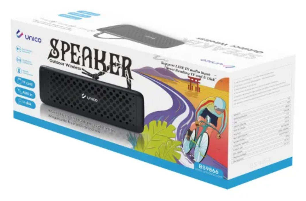 EAN 8051577998667 - UNICO BS9866 altavoz portátil o de fiesta Negro 10 W imagen 2