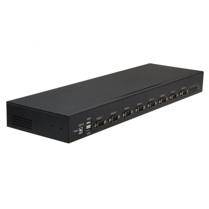 EAN 4040895006288 - RealPower 284513 convertidor, repetidor y aislador en serie USB 2.0 RS-232 Negro imagen 3