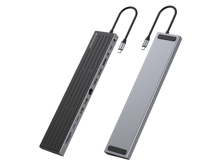 EAN 4015867241288 - Conceptronic DONN32B base para portátil y replicador de puertos Alámbrico USB 3.2 Gen 1 (3.1 Gen 1) Type- imagen 3