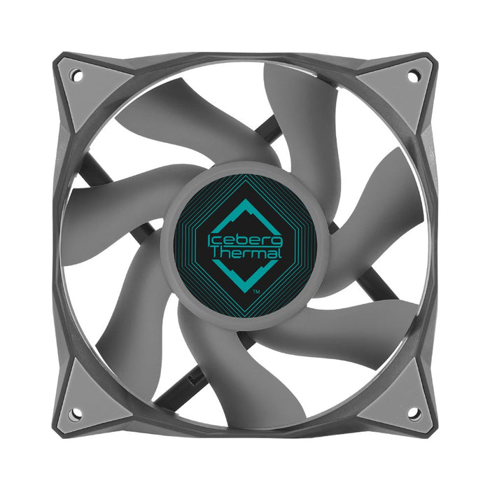 EAN 1230000071048 - Iceberg Thermal IceGALE Carcasa del ordenador Ventilador 12 cm Gris 1 pieza(s) imagen 1