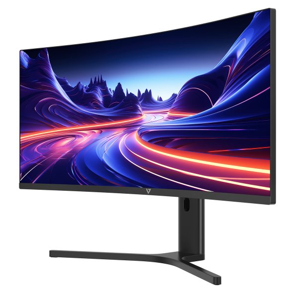 EAN 0662919122404 - V7 L340WQ-HAS-E pantalla para PC 86,4 cm (34") 3440 x 1440 Pixeles UltraWide Quad HD LED Negro imagen 1