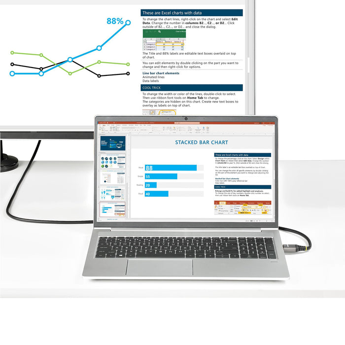 EAN 0065030892612 - StarTech.com HDMM21V1M cable HDMI HDMI tipo A (Estándar) Negro imagen 6