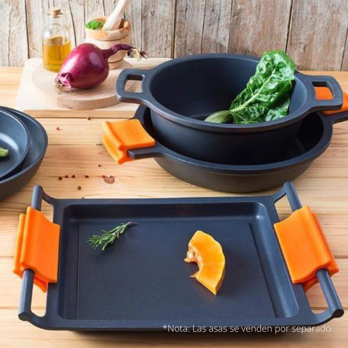 EAN 8411796081319 - BRA Efficient A271535 cacerola Sartén parrilla Rectangular imagen 9