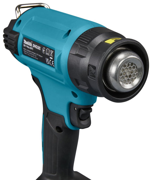EAN 0088381760386 - Makita DHG181ZK pistola de calor Pistola de aire caliente 200 l/min 550 °C Negro, Verde imagen 3