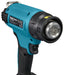 EAN 0088381760386 - Makita DHG181ZK pistola de calor Pistola de aire caliente 200 l/min 550 °C Negro, Verde imagen 3