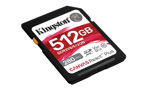 EAN 0740617340570 - Kingston Technology Canvas React Plus 512 GB SDXC UHS-II Clase 10 imagen 2
