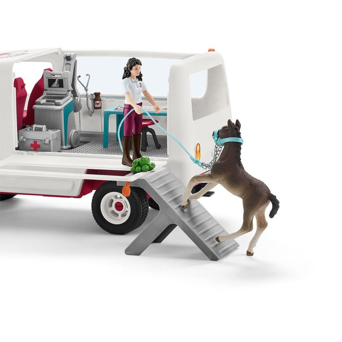 EAN 4055744023101 - schleich Mobile Vet with Hanoverian Foal imagen 6