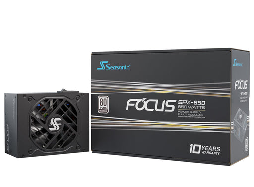 EAN 4711173877103 - Seasonic FOCUS-SPX-650 unidad de fuente de alimentación 650 W 20+4 pin ATX CFX Negro imagen 1