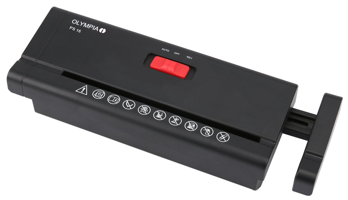 EAN 4030152027040 - Olympia 2704 triturador de papel Corte en tiras 34 cm Negro imagen 3