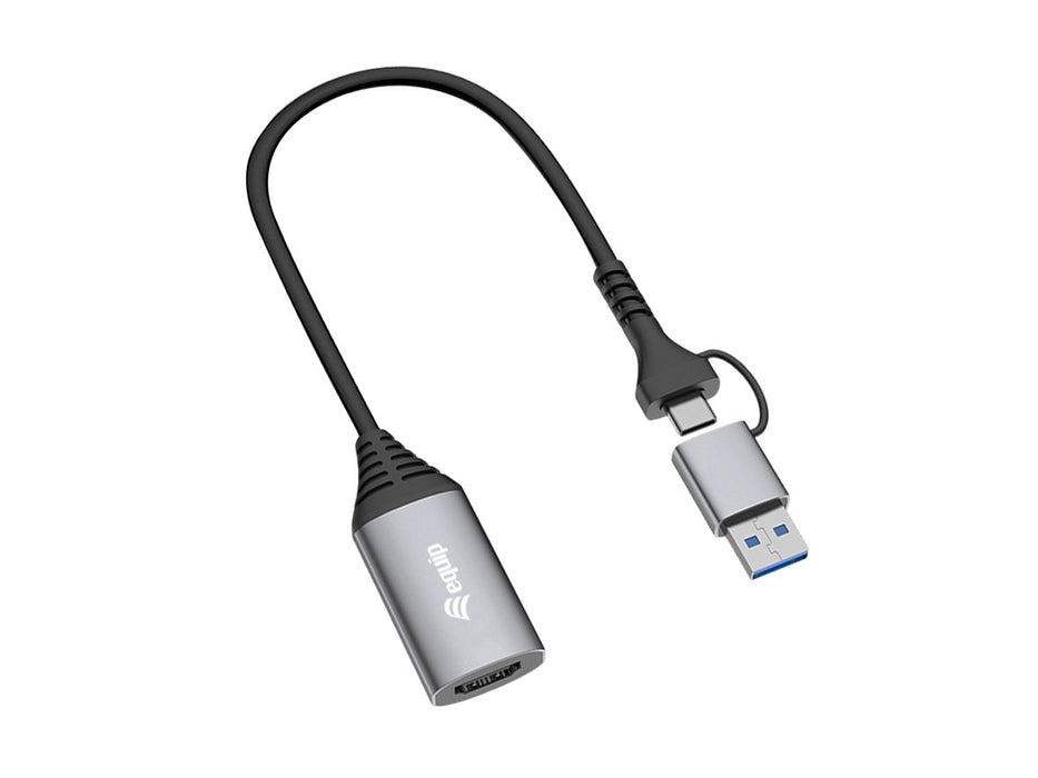 EAN 4015867242353 - Equip 133498 Adaptador gráfico USB 1920 x 1080 Pixeles Gris imagen 2