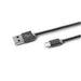 EAN 8021735727767 - Celly USBMICROSNAKEDS cable USB USB 2.0 USB A Micro-USB A Negro imagen 1