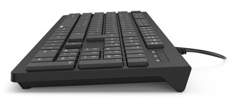 EAN 4047443434517 - Hama KC-200 teclado Oficina USB QWERTZ Alemán Negro imagen 3