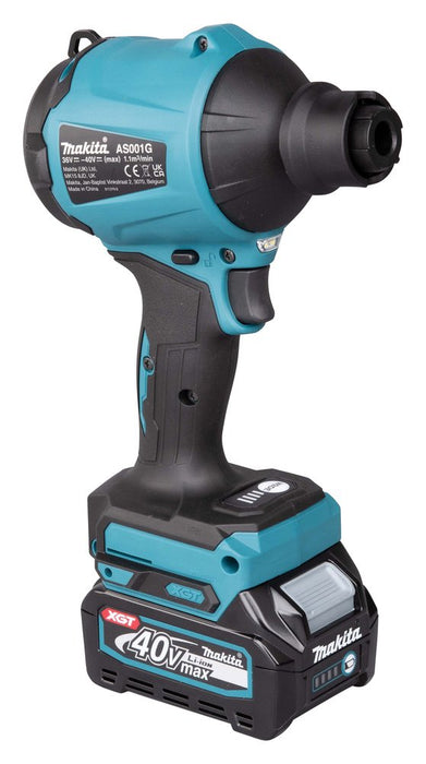 EAN 0088381755382 - Makita AS001GZ aspiradora de hojas Negro, Azul 40 V imagen 5