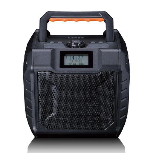 EAN 8711902086369 - Lenco ODR-160GY radio Portátil Analógico y digital Negro, Naranja imagen 1