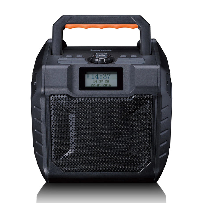 EAN 8711902086369 - Lenco ODR-160GY radio Portátil Analógico y digital Negro, Naranja imagen 1