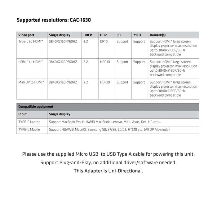 EAN 8719214471521 - CLUB3D cac-1630 HDMI imagen 8