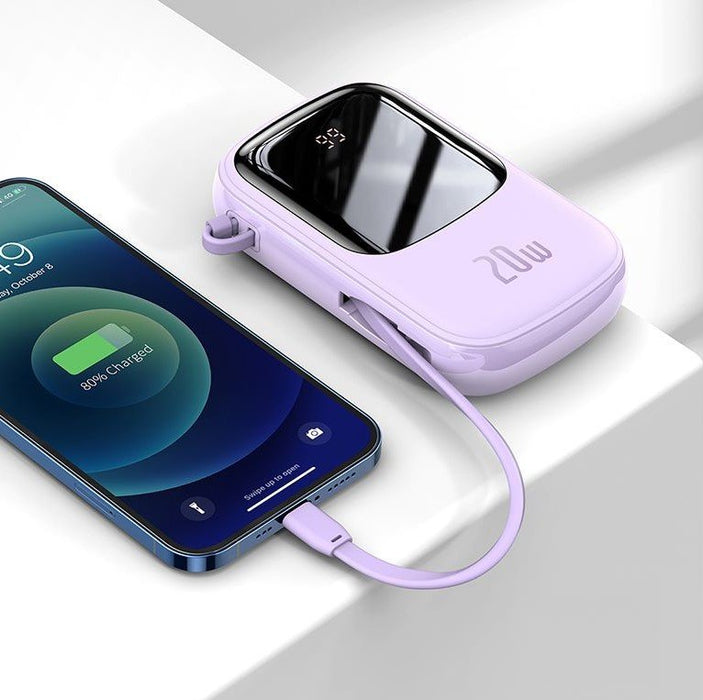 EAN 6953156206410 - Baseus Qpow 20000 mAh Violeta imagen 2