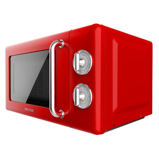 EAN 8435484017053 - Cecotec 01705 microondas Rojo Solo microondas Encimera 20 L 700 W imagen 2