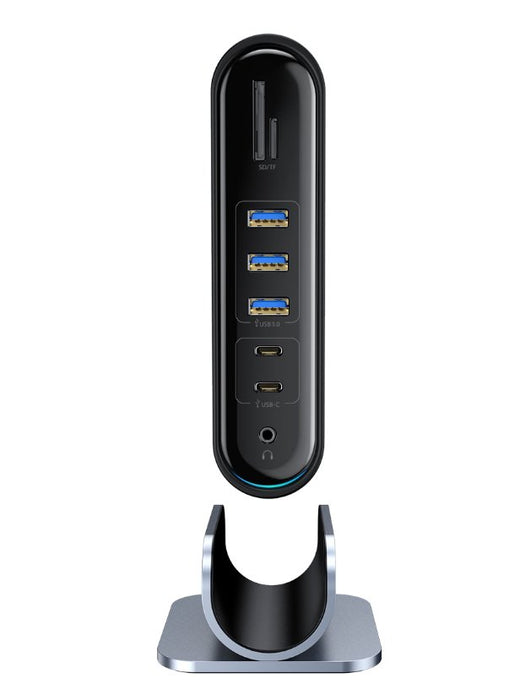 EAN 6953156214347 - Baseus CAHUB-DG0G base para portátil y replicador de puertos USB 3.2 Gen 1 (3.1 Gen 1) Type-C Negro, Gris imagen 4