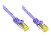 EAN 4014619774074 - Alcasa 1m Cat7 S/FTP cable de red Violeta S/FTP (S-STP) imagen 1
