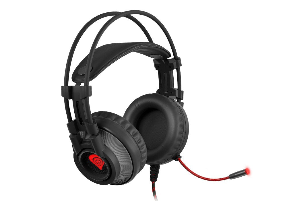 EAN 5901969408003 - GENESIS Radon 600 Auriculares Alámbrico Diadema Juego USB tipo A Negro, Rojo imagen 4