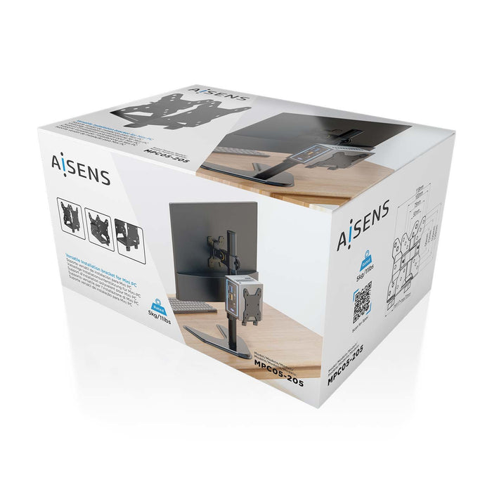 EAN 8436574709339 - AISENS MPC05-205 soporte de CPU Peana para monitor imagen 8