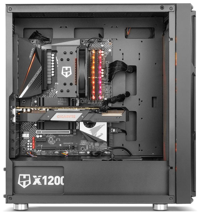 EAN 8436587970481 - NOX Hummer H-224 ARGB Procesador Enfriador 12 cm Negro 1 pieza(s) imagen 11