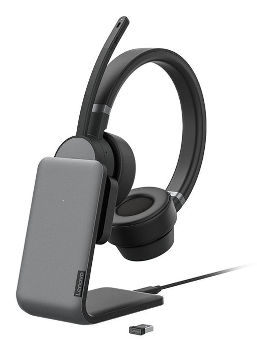 EAN 195892025306 - Lenovo Go Wireless ANC Headset with Charging stand Auriculares Inalámbrico y alámbrico Diadema Oficina/Cen imagen 1
